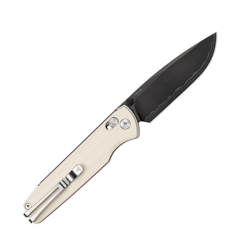 SRM Ambi Lock Folding Knife (Laminated 140Cr Blade, G10 Handle) Terrier 258L-GX2