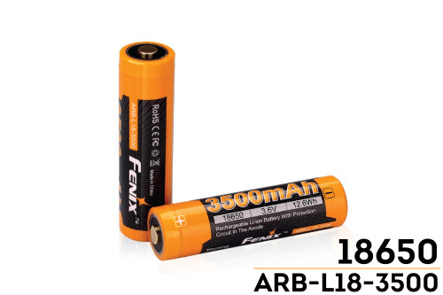 Fenix ARBL18 High-Capacity 18650 Battery - 3500mAh