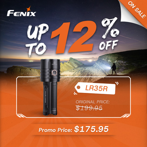 Fenix LR35R Rechargeable Flashlight Fenix LR35R Rechargeable Flashlight