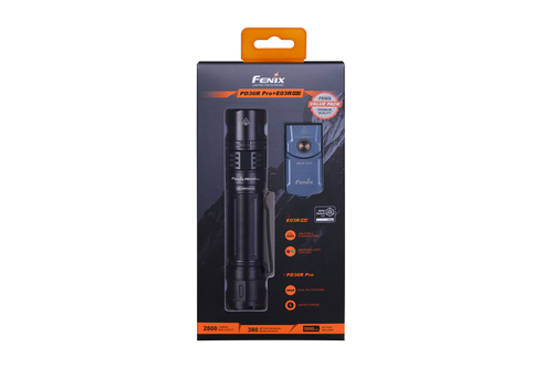 Fenix PD36R-Pro E03Rv2Blue Holiday Kit
