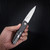 SRM 408L-KB (14C28N Blade, G10 Handle w/ CF. Overlay, Ambi Clip, Invisible Flipper)