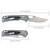 SRM Knives 9203 Ambi Lock Knife with Laminated Steel
