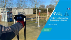 Intervention sur feu hydrogène - Vernon | SHA x GESIP