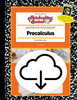 Dinah Zike's Notebooking Central Notebook Foldables Precalculus Digital Copy