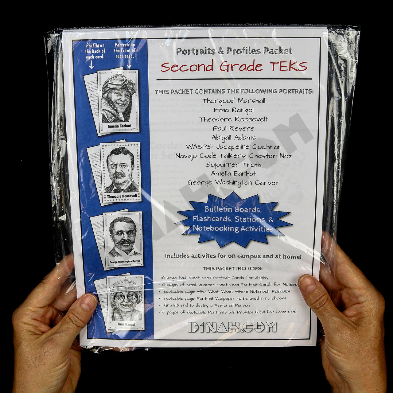 Portraits and Profiles Packet: Second Grade TEKS