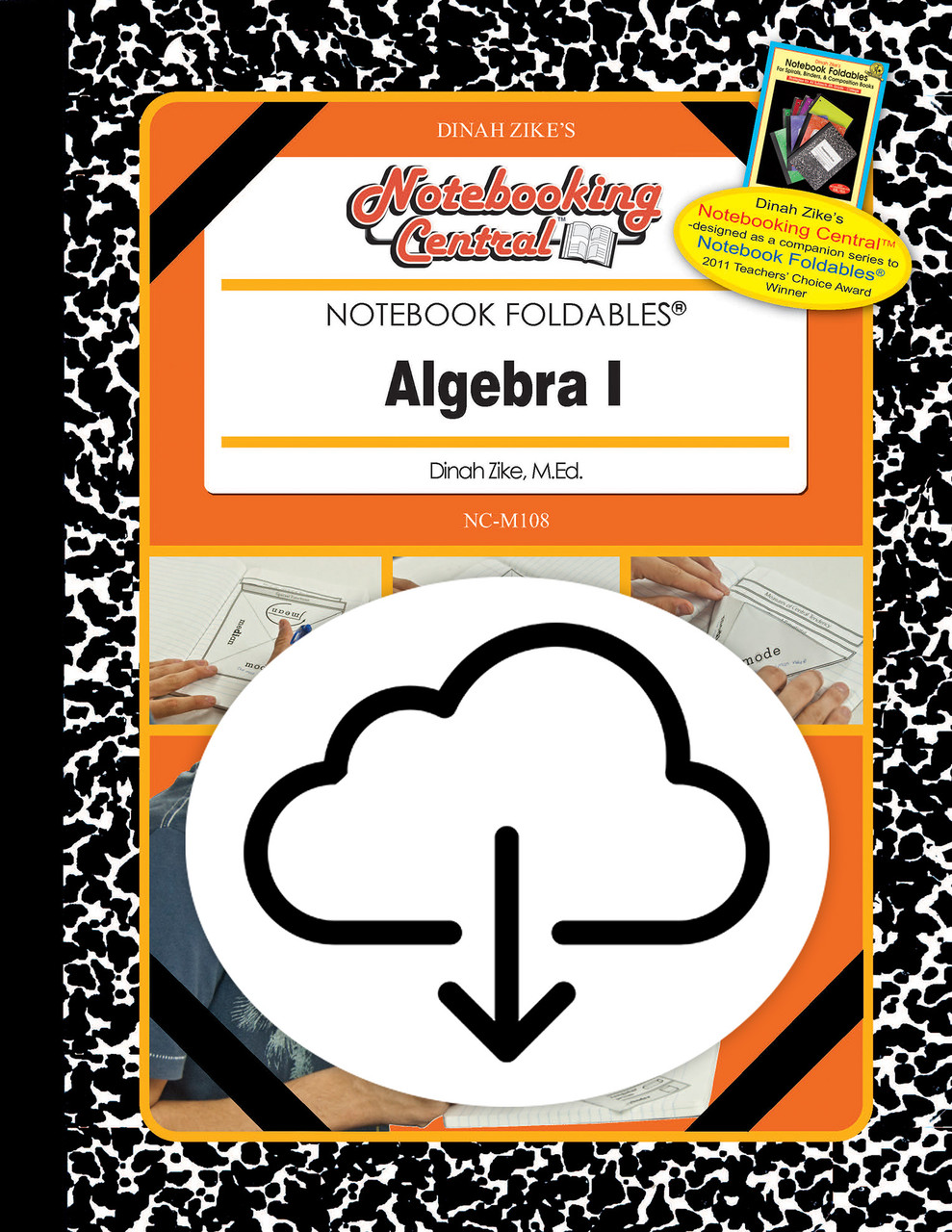 Dinah Zike's Notebooking Central Notebook Foldables Algebra I Digital Copy