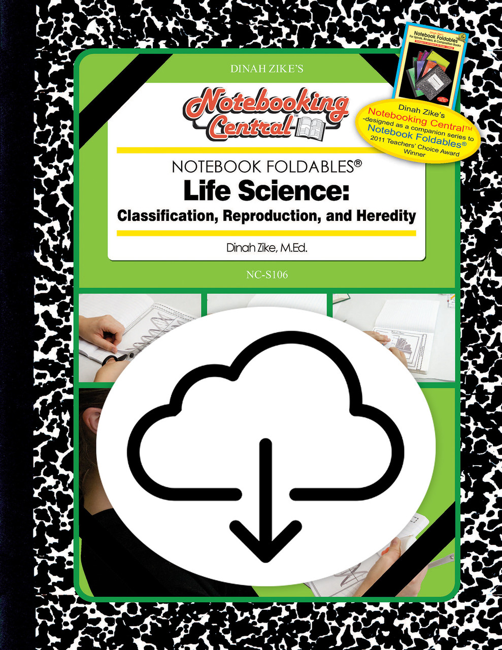 Dinah Zike's NBC Notebook Foldables Life Science: Classification, Reproduction, and Heredity Digital Copy