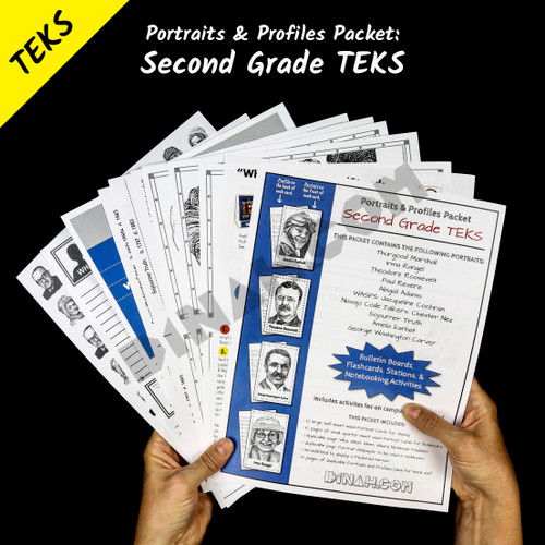 Portraits and Profiles Packet: Second Grade TEKS