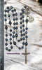 Archangel Michael & Raphael Heirloom Rosary | Heritage Bronze| Blue Tiger Eye