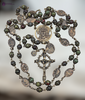 14 Stations Cross Ecce Homo Face Jesus Crown Thorns 15th Station Resurrection Holy Eucharist premium heritage bronze chaplet bloodstone