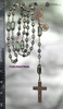 Saint Anthony St Joseph the Worker Archangel Michael premium heritage bronze antique style rosary prehnite