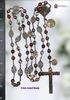 Stations of the Cross Heirloom 51 beads Chaplet | Heritage Bronze| Crazy Agate