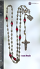 Seven Sorrows &Pieta Heirloom 59 beads Heirloom Chaplet | Bronze| Prehnite