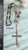 Lady of the Rosary & Miraculous Mary Heirloom Chaplet | Heritage Bronze| Tourmaline