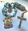Immaculate Conception Mary Purisima St Gabriel Annunciation Chaplet | Bronze