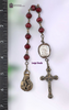 Mother Mary Baby Jesus Chaplet - Bronze| Pearl |Red
