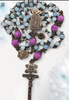 Undoer of Knots Our Lady Perpetual Help Sacred Heart heritage bronze rosary amazonite jade by Bless And Heal Me