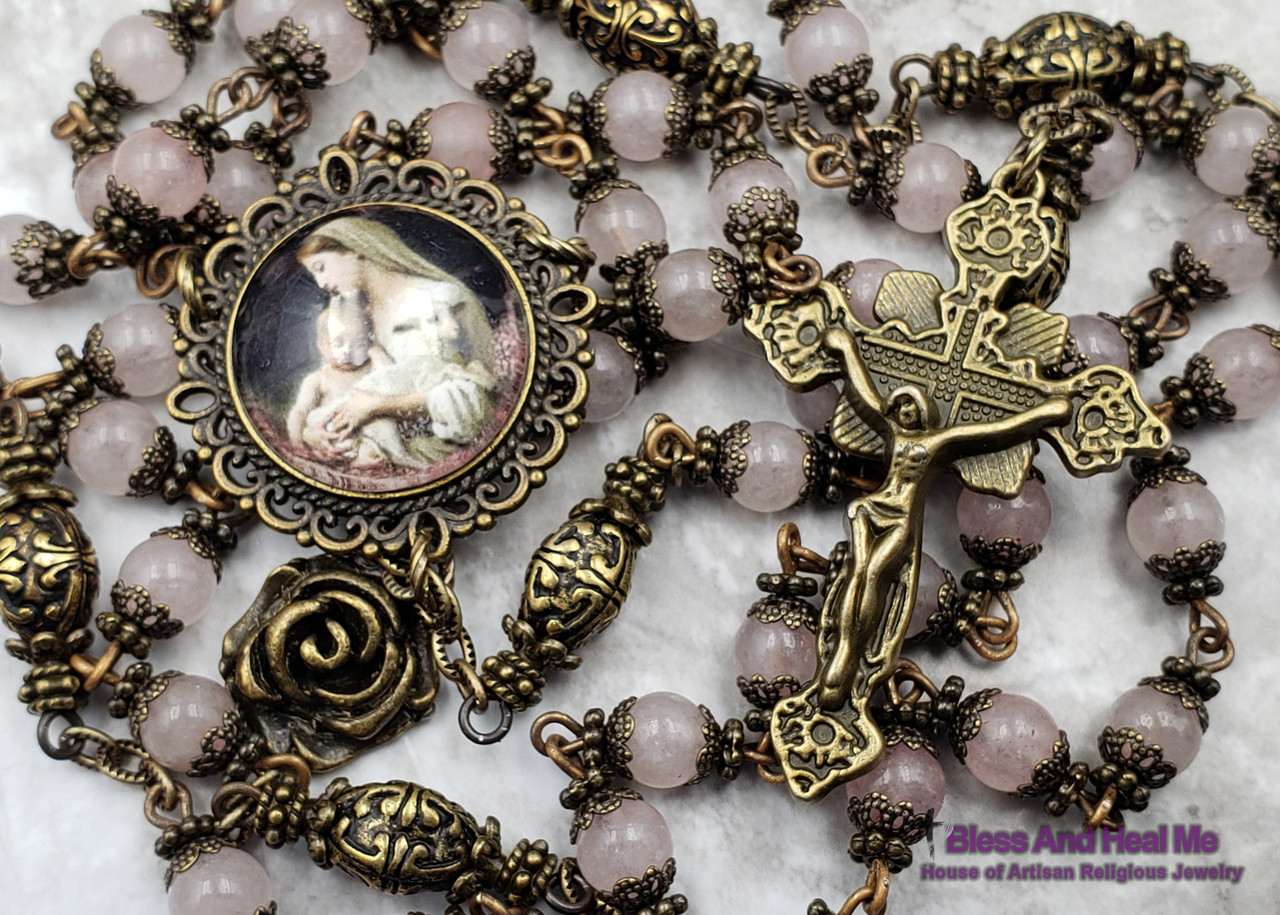 ROSH ロッシュ 真鍮製 スカル ウォレットチェーン Mother Mary2