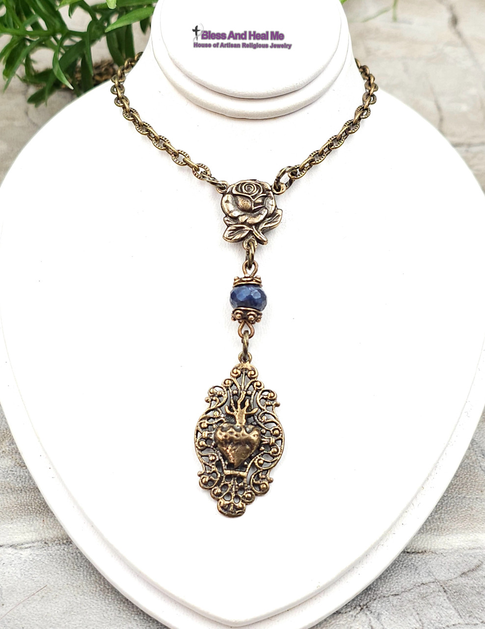 Virgin Mary Necklace- Religious Jewelry- Religious Necklace- Blessed Mother  Necklace- Catholic Jewelry- Catholic Necklace