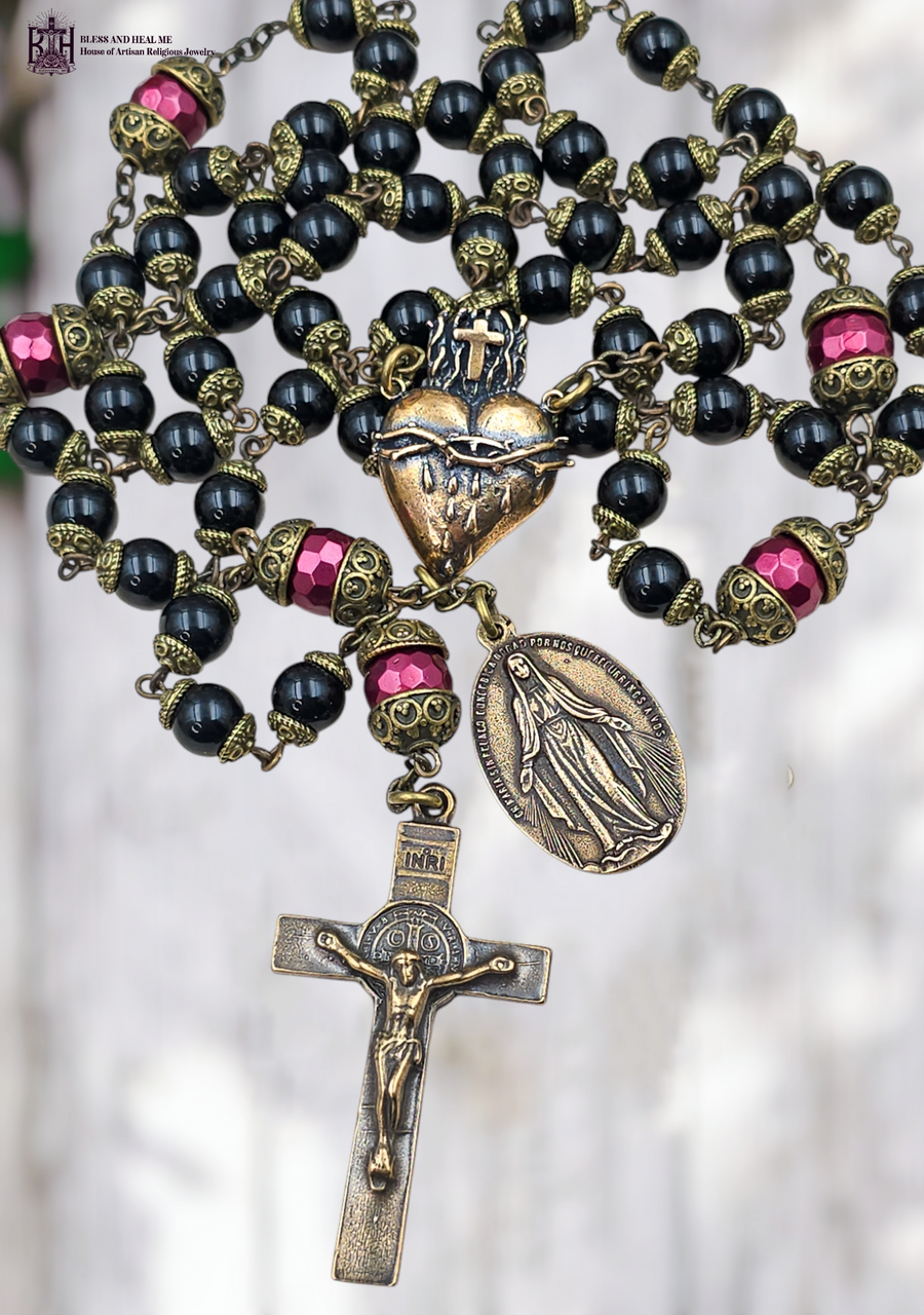 ROSH ロッシュ 真鍮製 スカル ウォレットチェーン Mother Mary2