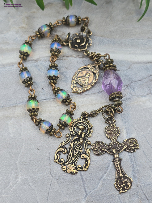 Our Lady of the Pillar Bronze Medal Chaplet | First Marian Apparition Rosary