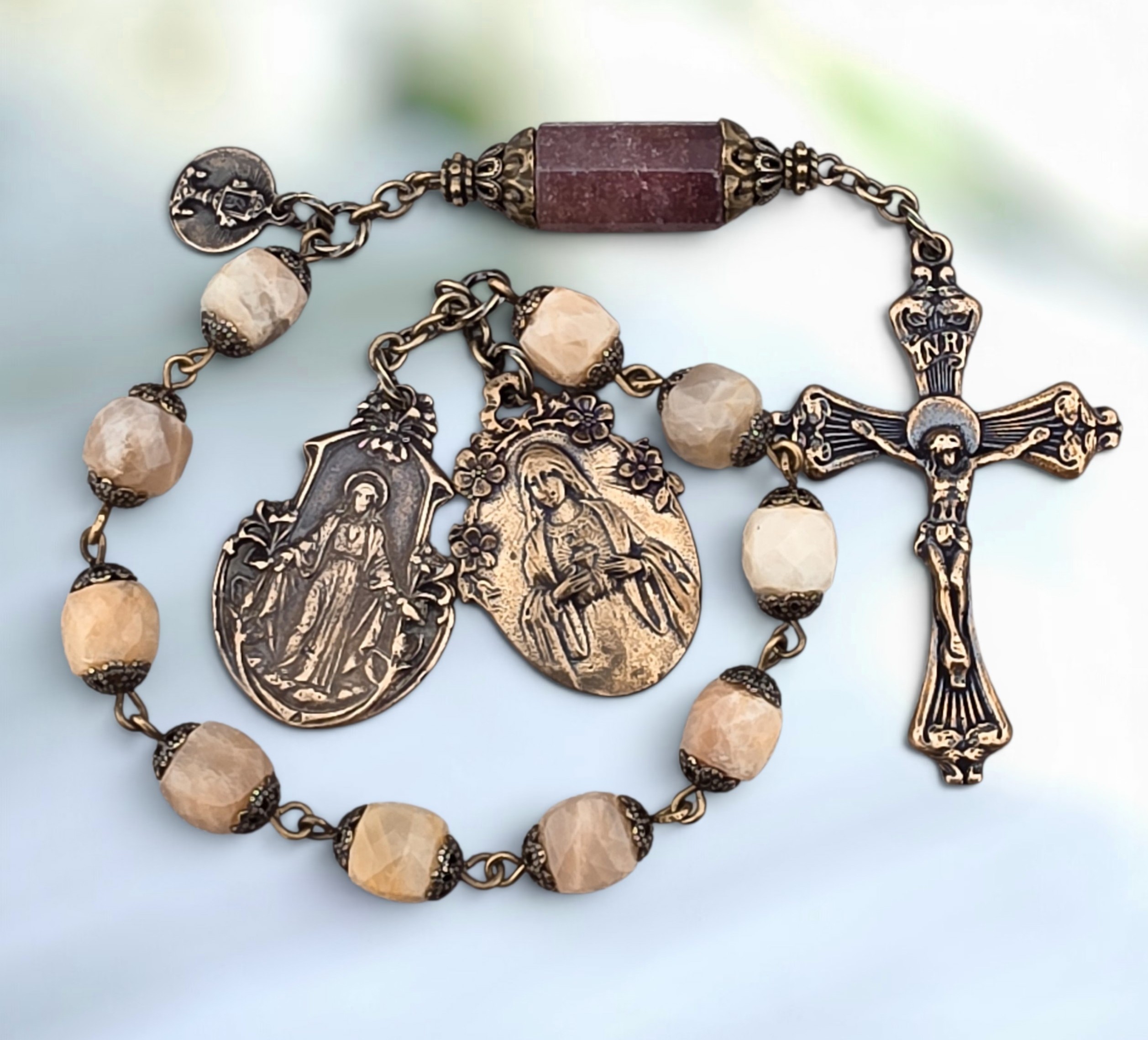 Sacred Heart, Immaculate Heart, Crowned Mary & Holy Sacrament