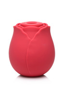 Inmi - Bloomgasm Wild Rose Silicone Suction Stimulator - Red