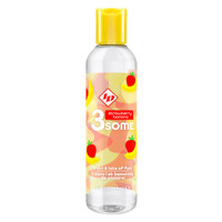 3some 3-in-1 Lubricant - Strawberry Banana - 4 Fl. Oz.