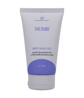 Intimate Enhancements Numb - Mint Anal Gel - 2 Oz. - Bulk