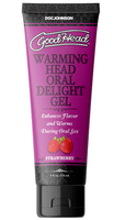 Goodhead - Warming Head Oral Delight Gel - Strawberry - 4 Fl Oz Bulk