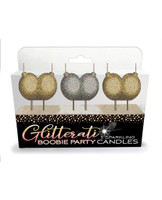 Glitterati Boobie Candle Set