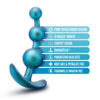 Anal Adventures Matrix - Gamma Plug - Neptune Teal