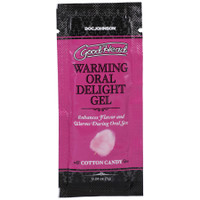 Goodhead - Warming Oral Delight Gel - Cotton Candy - 0.24 Oz Bulk