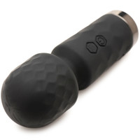 10x Mini Silicone Wand - Black