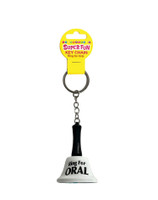 Super Fun Key Chain, Ring for Oral - White