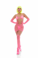 Bling Ring 5pc Set - One Size - Pink