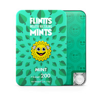 Flintts Mouth Watering Mints Mint - F-Strength 200