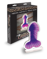 Infinity Penis Light Glitterati Penis Party - Purple