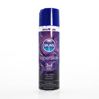 Skins Super Slide Silicone Based 3 in 1 Lubricant 4.4oz