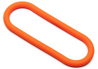 Hefty Wrap Ring 12in 305mm Silicone - Orange