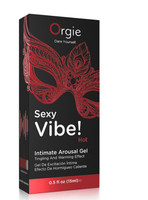 Sexy Vibe Hot Intimate Arousal Gel 15ml