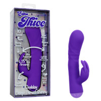Extra Thicc Chubby Deep Thrust Bunny - Purple