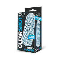 Zolo Hand Stroker Clear Shot Stroker