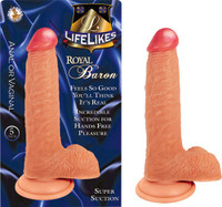Lifelike Flesh Royal Baron 5 Inch