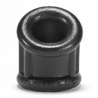 Bent 1 Ball Stretcher Curved Silicone - Small - Black