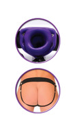 Fetish Fantasy Series for Him or Her Hollow Strap-on - Purple