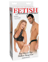 Fetish Fantasy Series for Him or Her Hollow Strap-on - Flesh