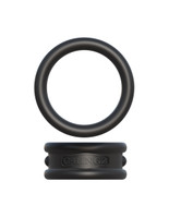 Fantasy C-Ringz Max Width Silicone Rings - Black