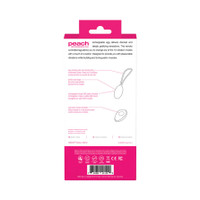 Peach Vibrating Egg - Foxy Pink
