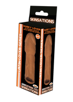 Skinsations Latin Lover Series Husky Lover 6.5 Inch - Brown